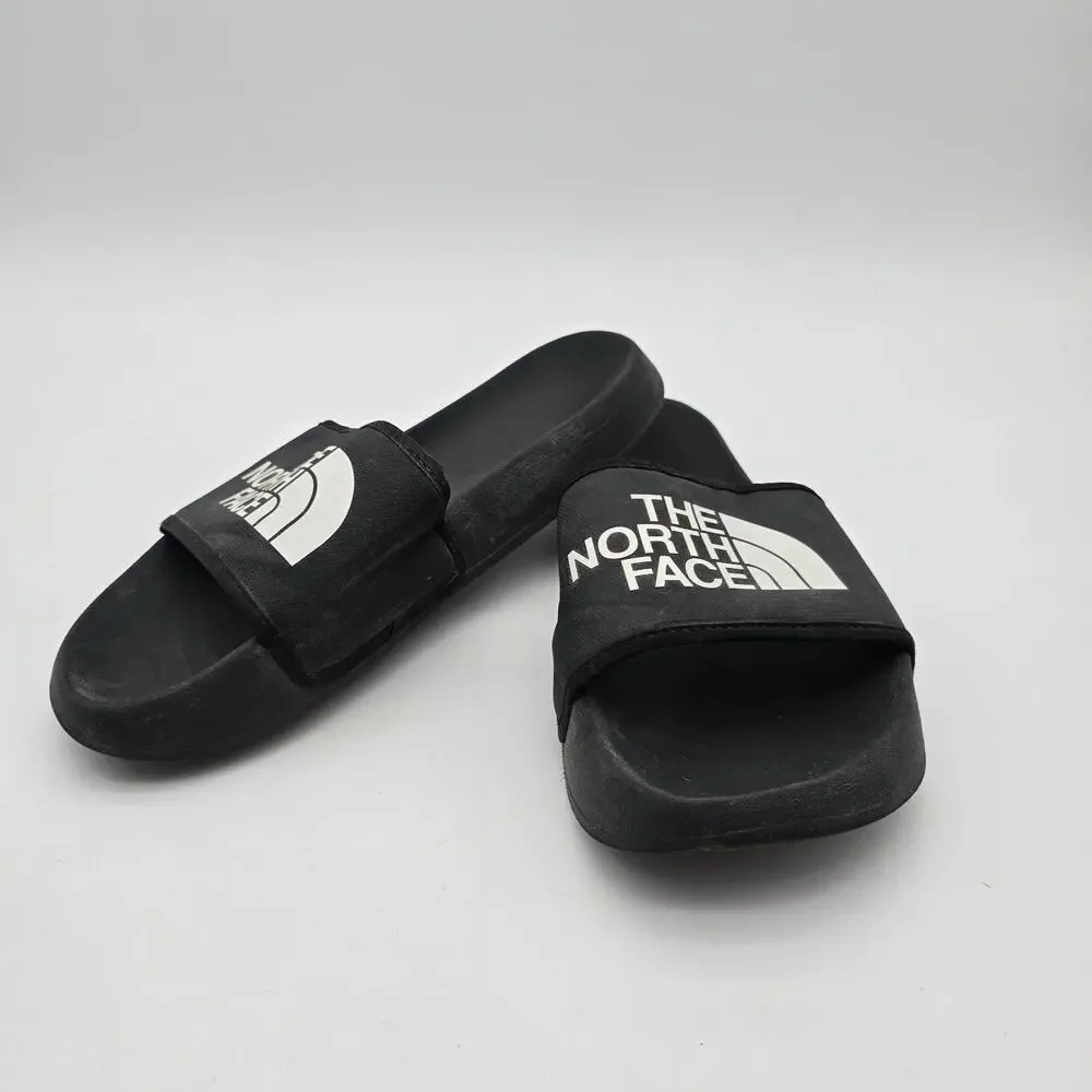 The North Face Sandals Mens 11 Black Slides Water Slip Ons Camo Base Camp